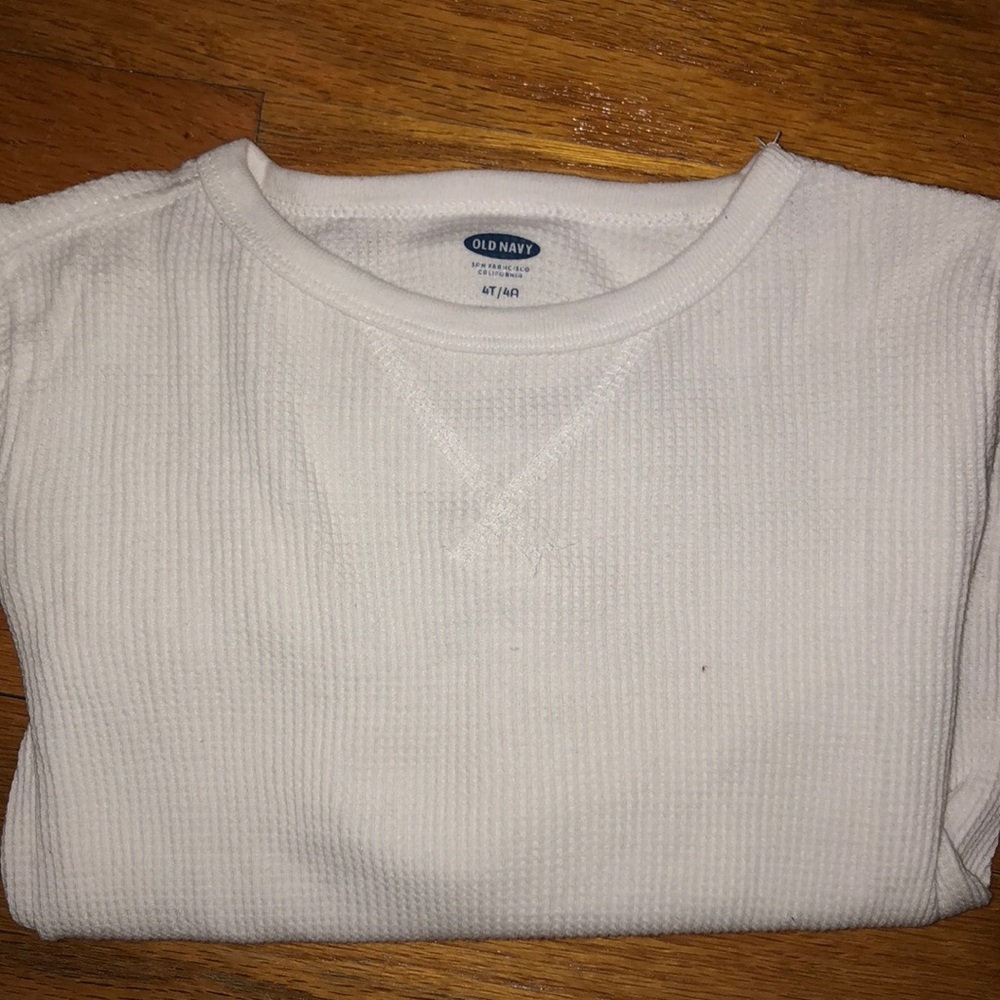 Boys waffle long sleeve